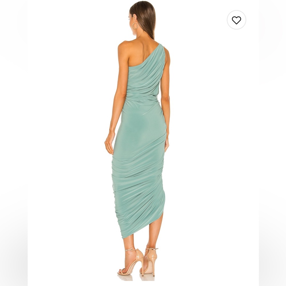 Norma Kamali Diana Dress in Vintage Mint, size Small - Picture 2 of 6